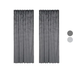 LOOKS by Wolfgang Joop Samtvorhang, weich fallend, 135 x 245 cm - B-Ware