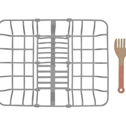 LUPILU® Holz-Küche, 3-fach höhenverstellbar, mit bespielbarer Rückseite - B-Ware