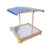 lupilu® Holzsandkasten, mit Dach und Eisdiele - B-Ware