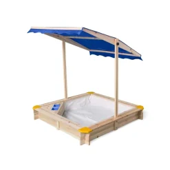 lupilu® Holzsandkasten, mit Dach und Eisdiele - B-Ware