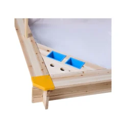 lupilu® Holzsandkasten, mit Dach und Eisdiele - B-Ware