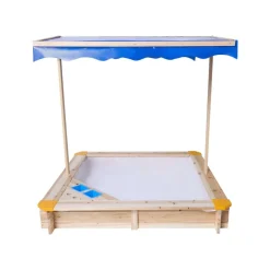 lupilu® Holzsandkasten, mit Dach und Eisdiele - B-Ware