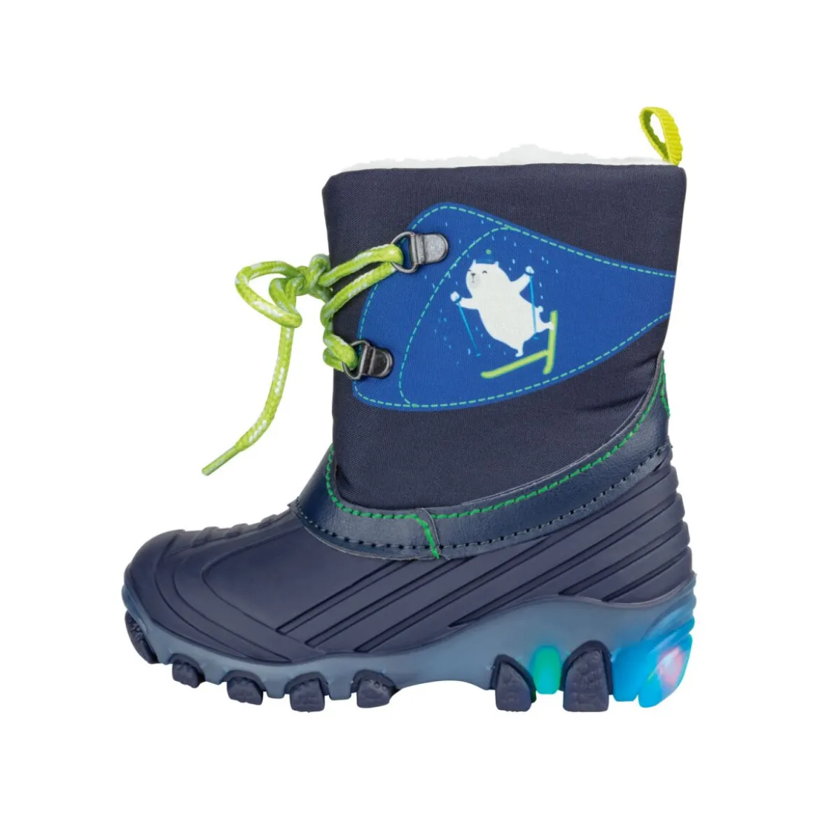 lupilu Kleinkinder Jungen LED-Winterstiefel mit Blink-Effekt - B-Ware