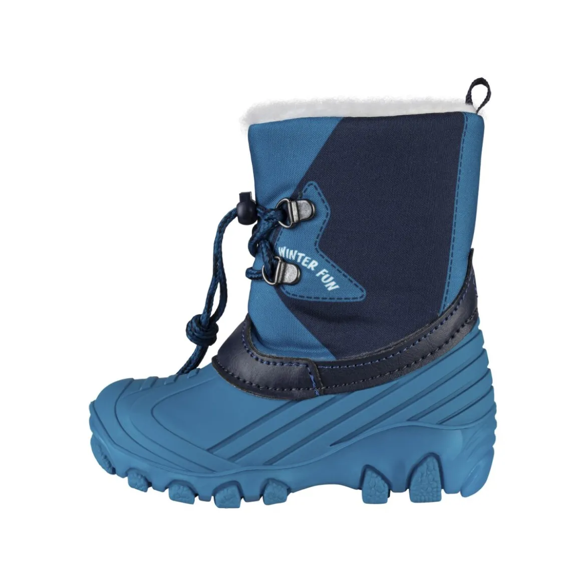 lupilu® Kleinkinder LED-Winterstiefel mit Blink-Effekt (blau, 25) - B-Ware neuwertig