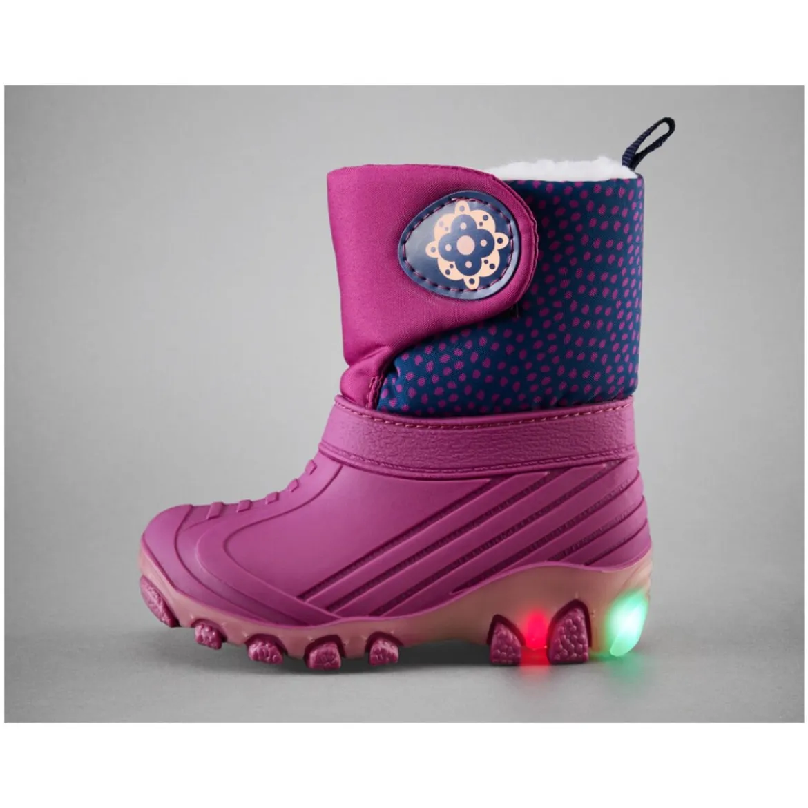 lupilu® Kleinkinder Mädchen Schneestiefel Galosche mit Licht - B-Ware