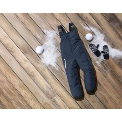 lupilu® Kleinkinder Mädchen Skihose, wasserabweisendes Obermaterial (navy, 86/92) - B-Ware neuwertig