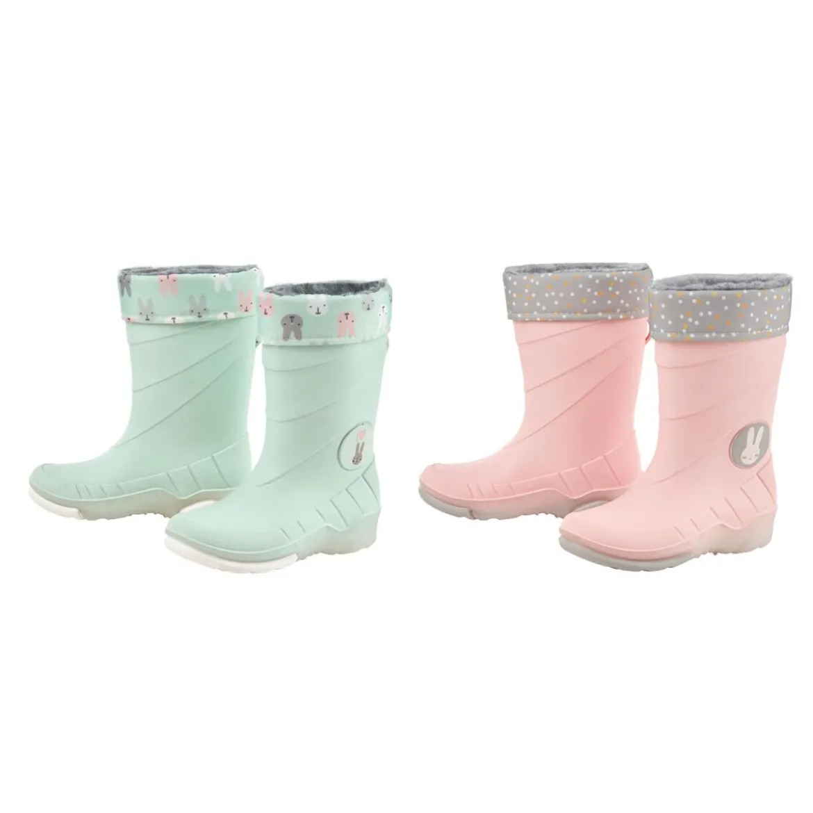 lupilu® Kleinkinder Regenstiefel mit Licht und Warmfutter - B-Ware