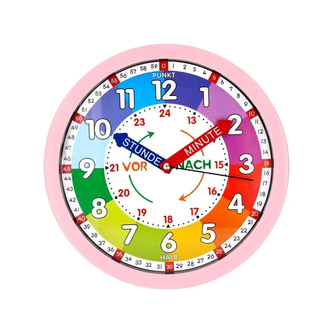LUPILU® Lern-Wanduhr analog - B-Ware
