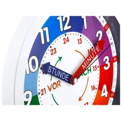 LUPILU® Lern-Wanduhr analog - B-Ware