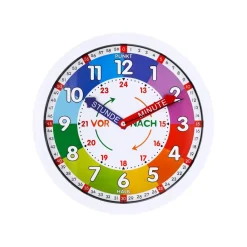 LUPILU® Lern-Wanduhr analog - B-Ware