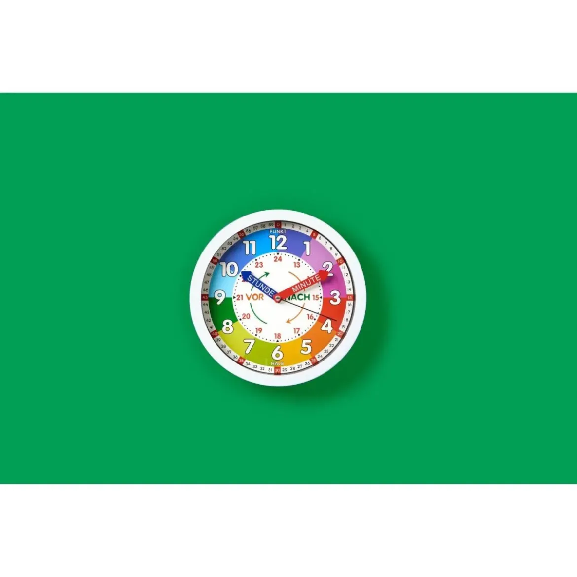 LUPILU® Lern-Wanduhr analog - B-Ware