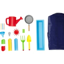 LUPILU® Sandkasten mit Wasserspielwand, 28-teilig - B-Ware sehr gut