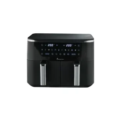 Masterpro Doppelkorb-Heißluftfritteuse BGMP-954, 9 l, schwarz - B-Ware