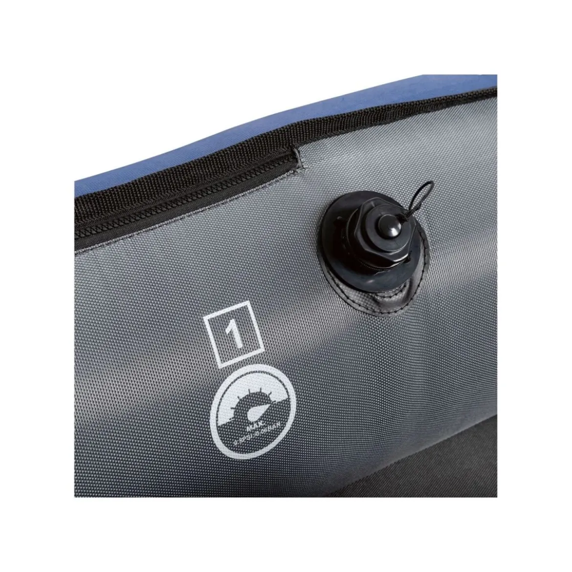 MISTRAL Nylon Kajak, 3-Luftkammersystem, mit 2 Doppelpaddeln - B-Ware sehr gut