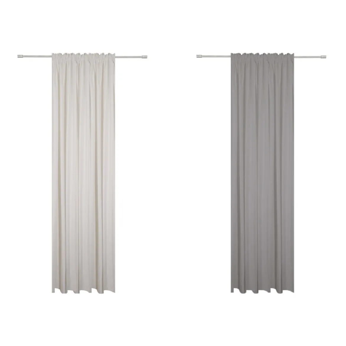 mydeco Schlaufenvorhang »Breeze«, halbtransparent, verschiedene Größen, modern und leicht - B-Ware