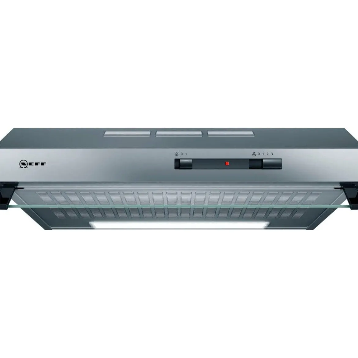 NEFF Unterbauhaube, D60LAA0N1, silber - B-Ware Transportschaden Kosmetisch