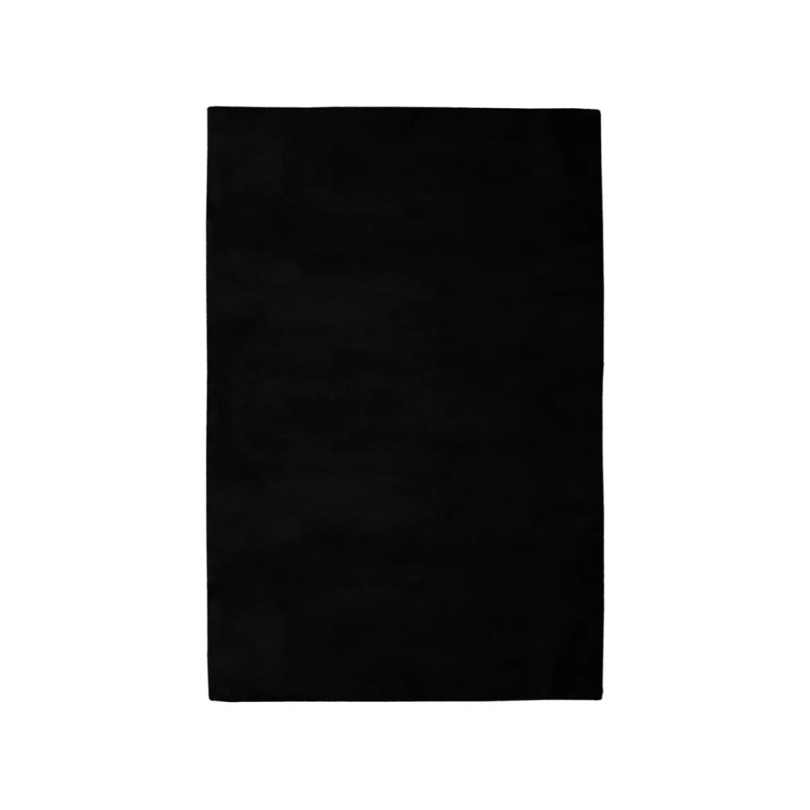 Obsession Teppich »My Cha Cha 535«, mit Kaninchenfell Haptik, geeignet für Fußbodenheizung (Rechteckig, Black, 160 x 230 cm) - B-Ware neuwertig