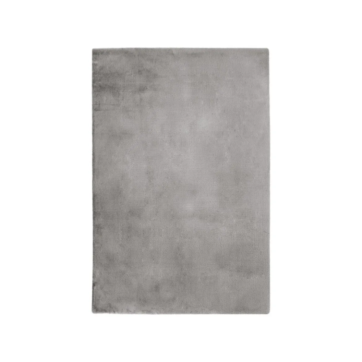 Obsession Teppich »My Cha Cha 535«, mit Kaninchenfell Haptik, geeignet für Fußbodenheizung (Rechteckig, Silver, 160 x 230 cm) - B-Ware neuwertig