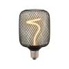 OSRAM Spiralförmige-Lampe Globe 125, im Gehäuse, schwarz - B-Ware neuwertig
