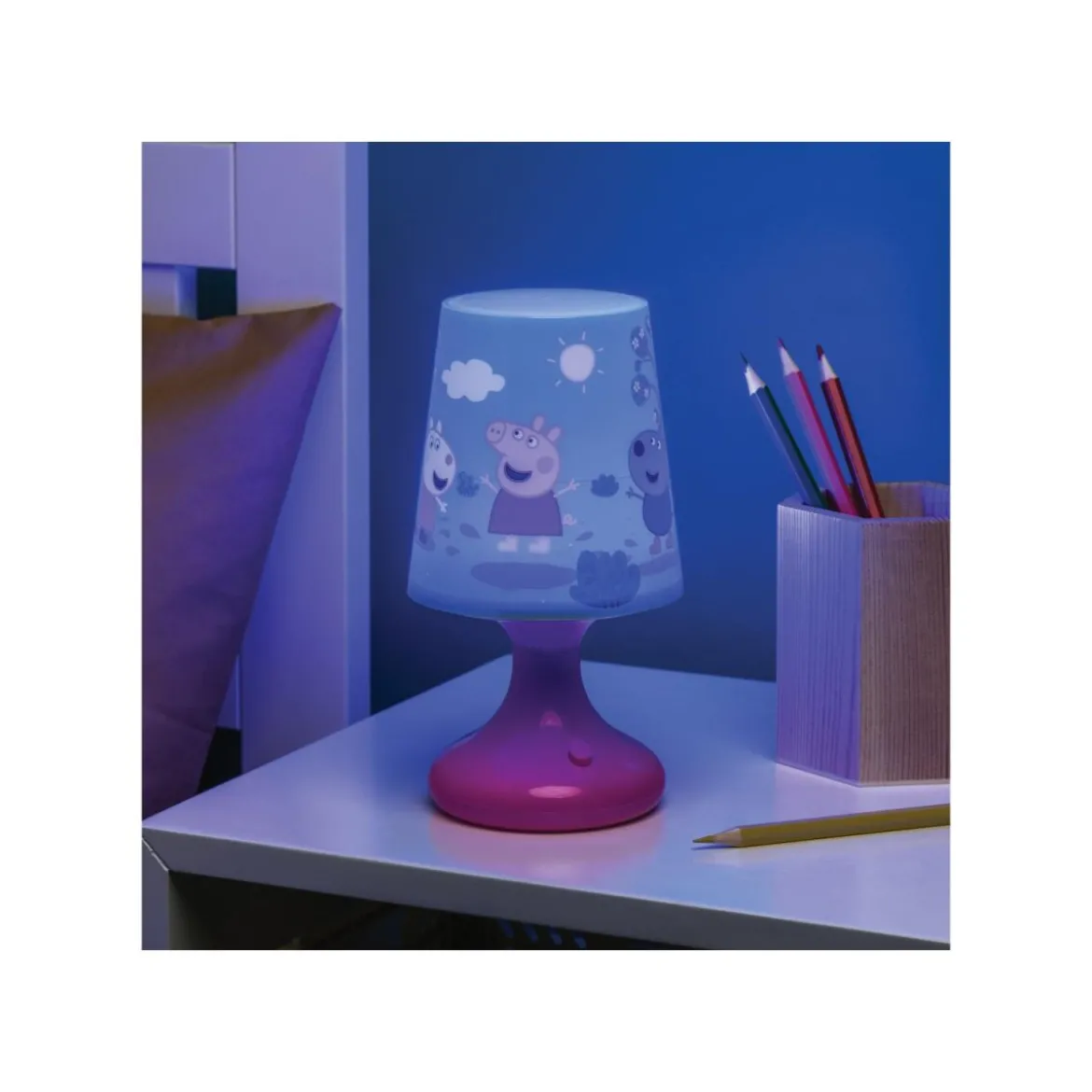 Paladone Tischlampe mit tollen Figuren (Peppa Pig Table) - B-Ware neuwertig