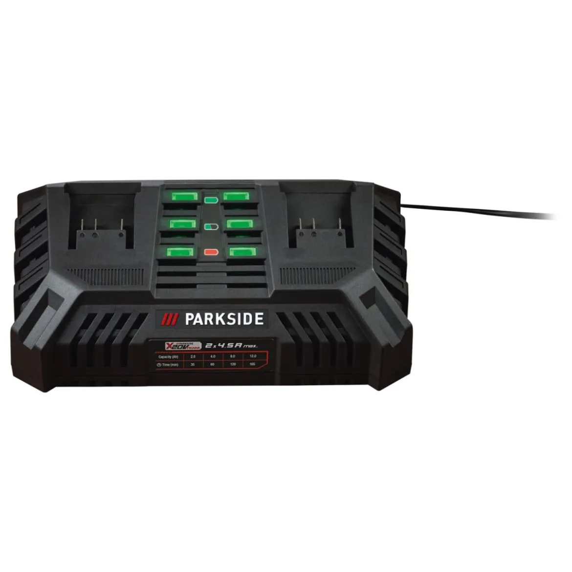 PARKSIDE® Akku-Doppelladegerät PDSLG 20 B1, 4,5 A - B-Ware