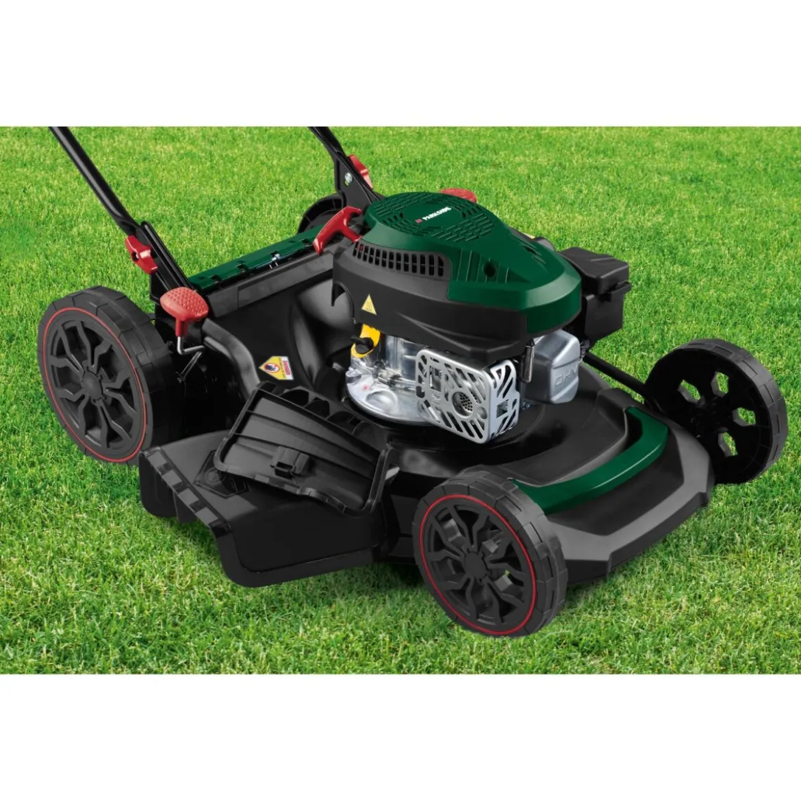 PARKSIDE® Benzin-Rasenmäher »PBRM 51 B2«, mit 3 Mähfunktionen - B-Ware sehr gut