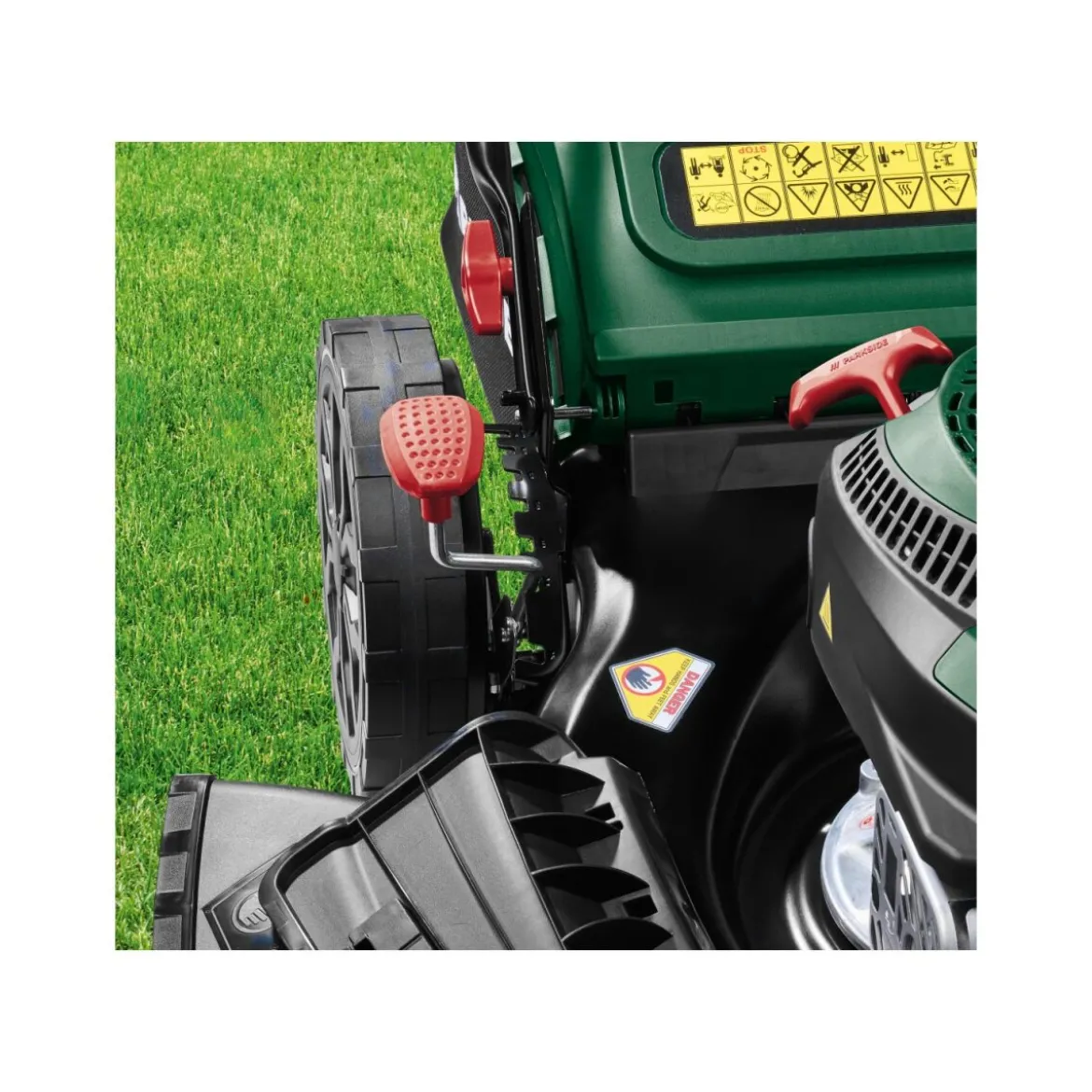 PARKSIDE® Benzin-Rasenmäher »PBRM 51 B2«, mit 3 Mähfunktionen - B-Ware sehr gut