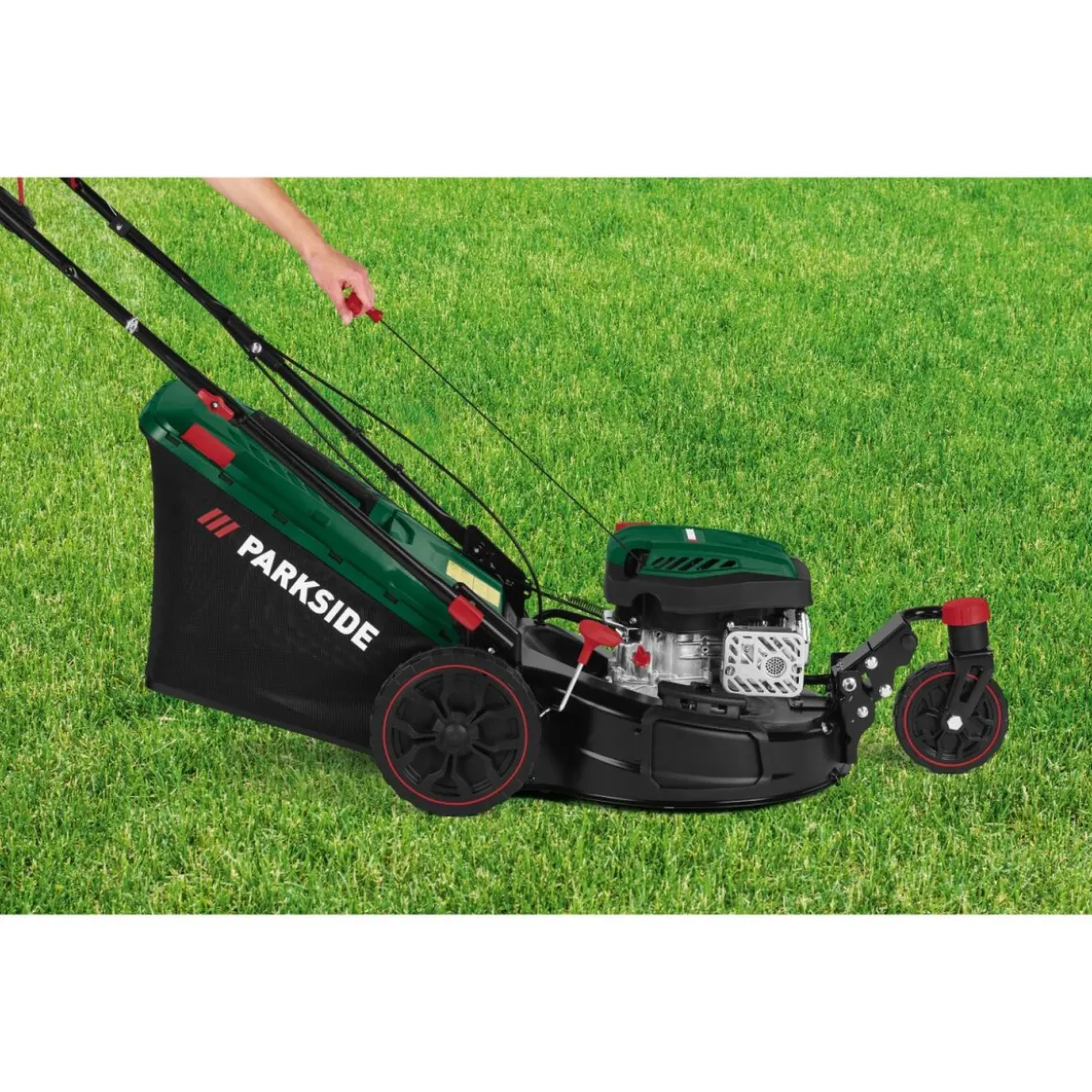 PARKSIDE® Benzin-Rasenmäher Trike »PBRMT 51 B2« - B-Ware neuwertig