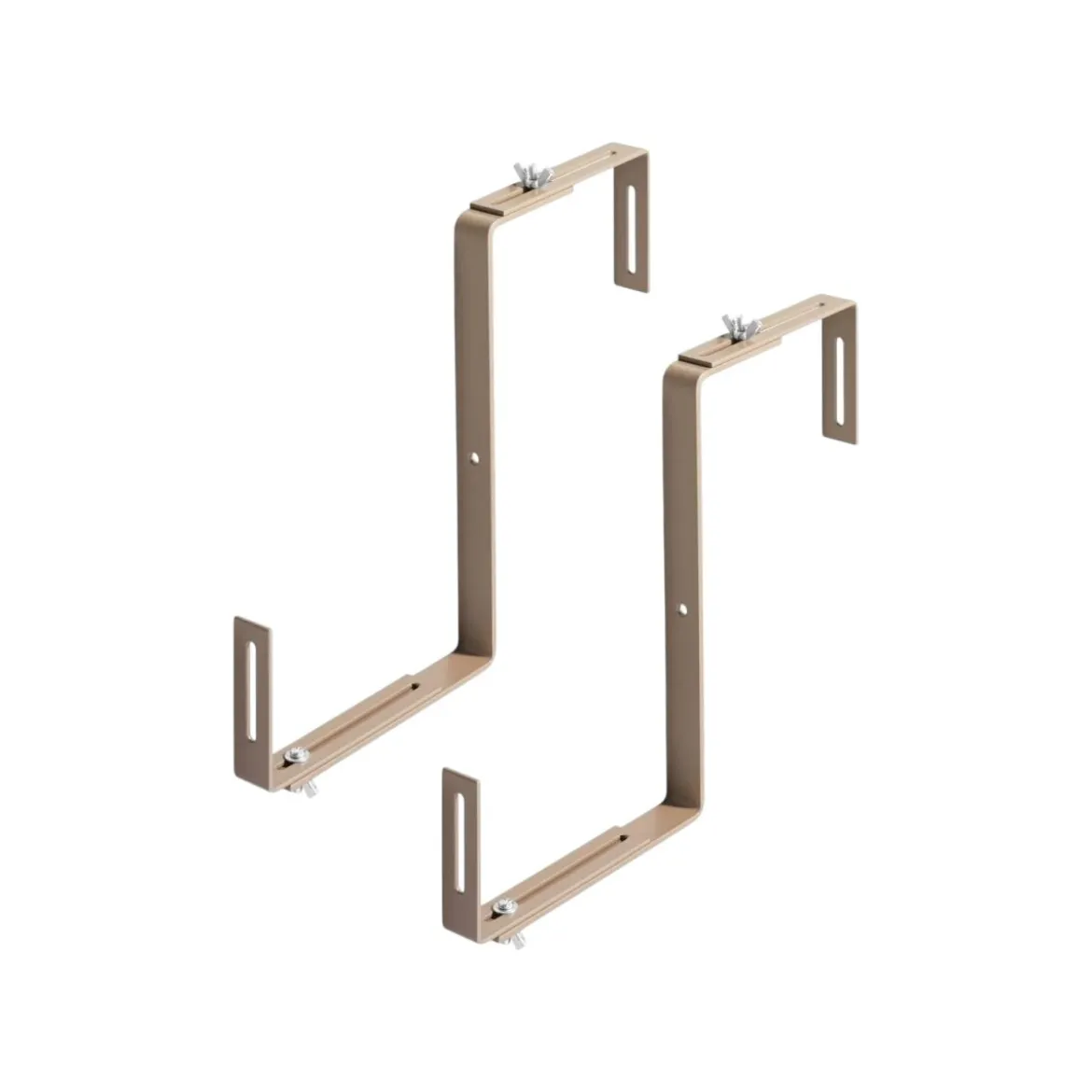 PARKSIDE Blumenkastenhalterung Set 2tlg., beige - B-Ware neuwertig