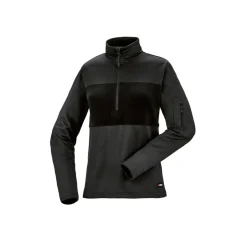 PARKSIDE® Damen-Thermo-Fleece-Troyer (Schwarz, M(40/42)) - B-Ware neuwertig