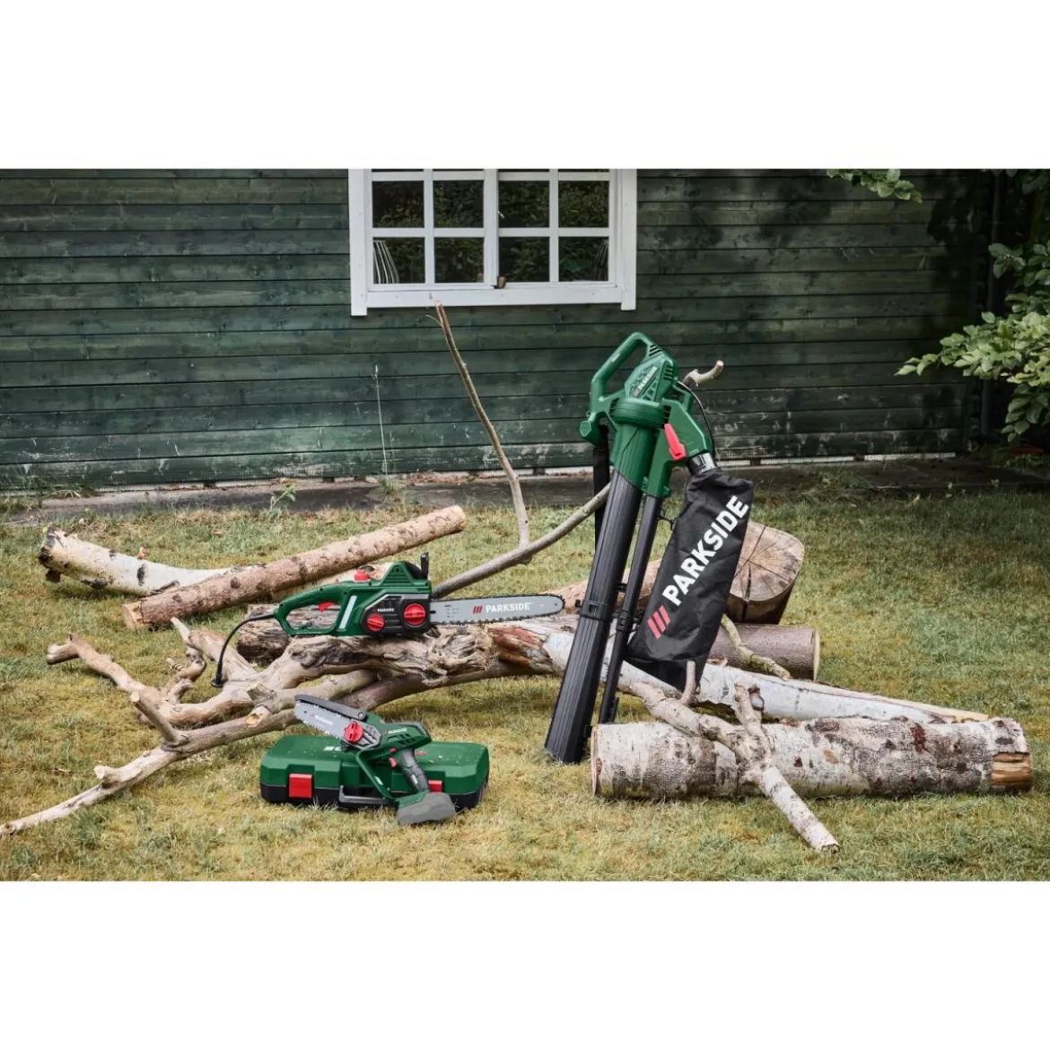 PARKSIDE® Elektro-Kettensäge »PEKS 1600 D4«, 2-Hand-Schutzschalter - B-Ware sehr gut