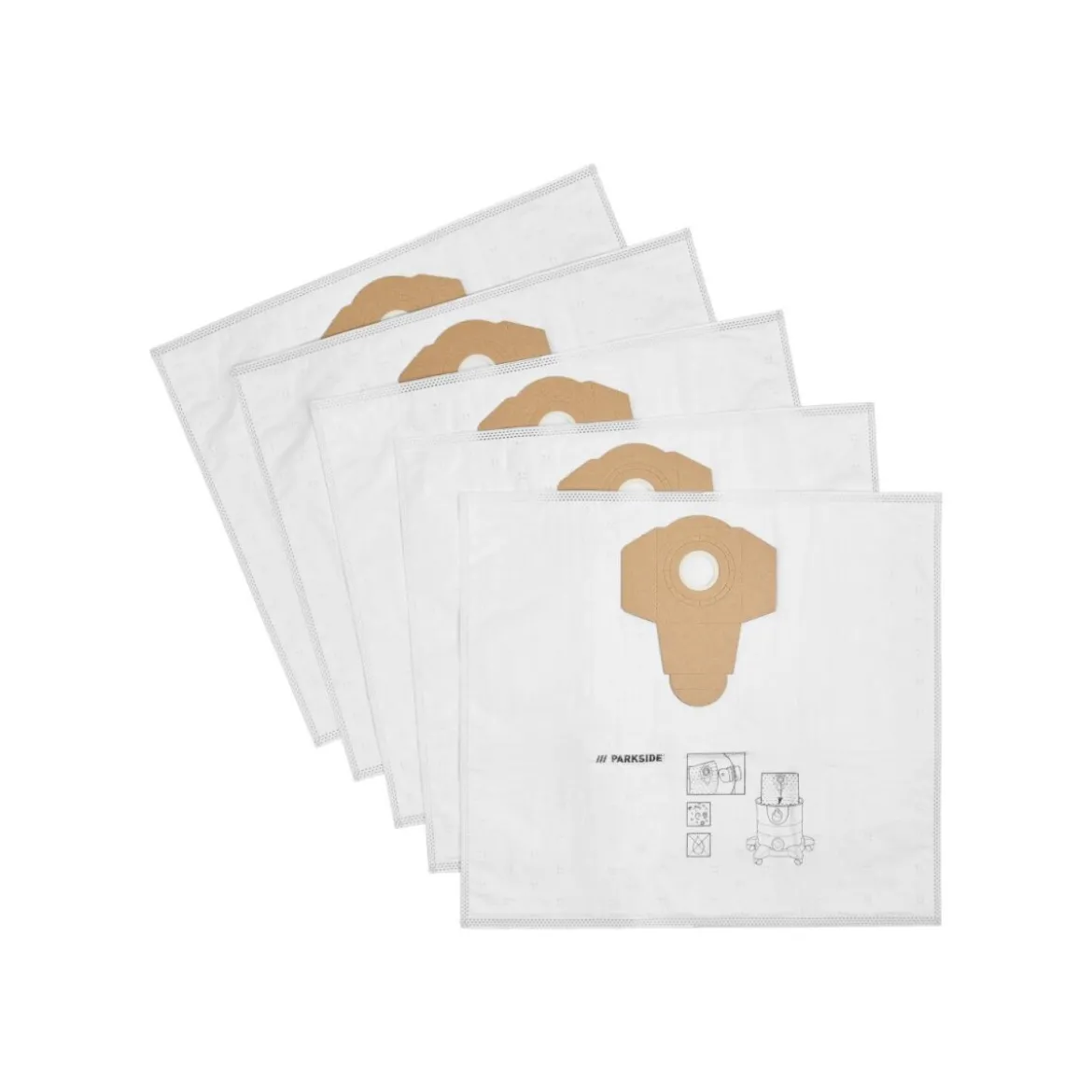 PARKSIDE® Filtertüten für Werkstattsauger - B-Ware
