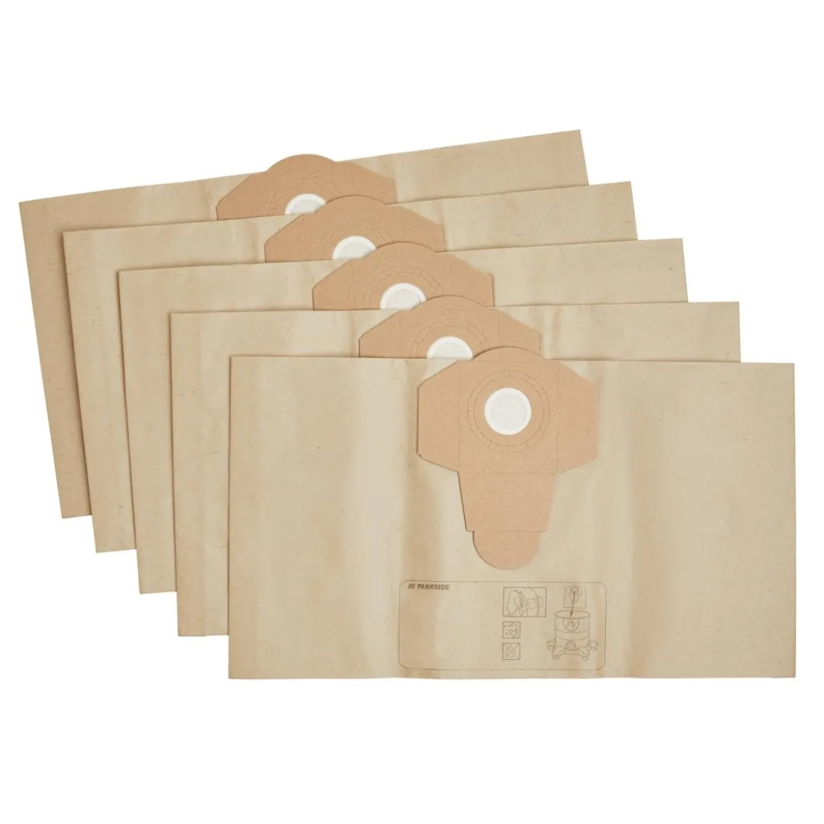 PARKSIDE® Filtertüten für Werkstattsauger - B-Ware