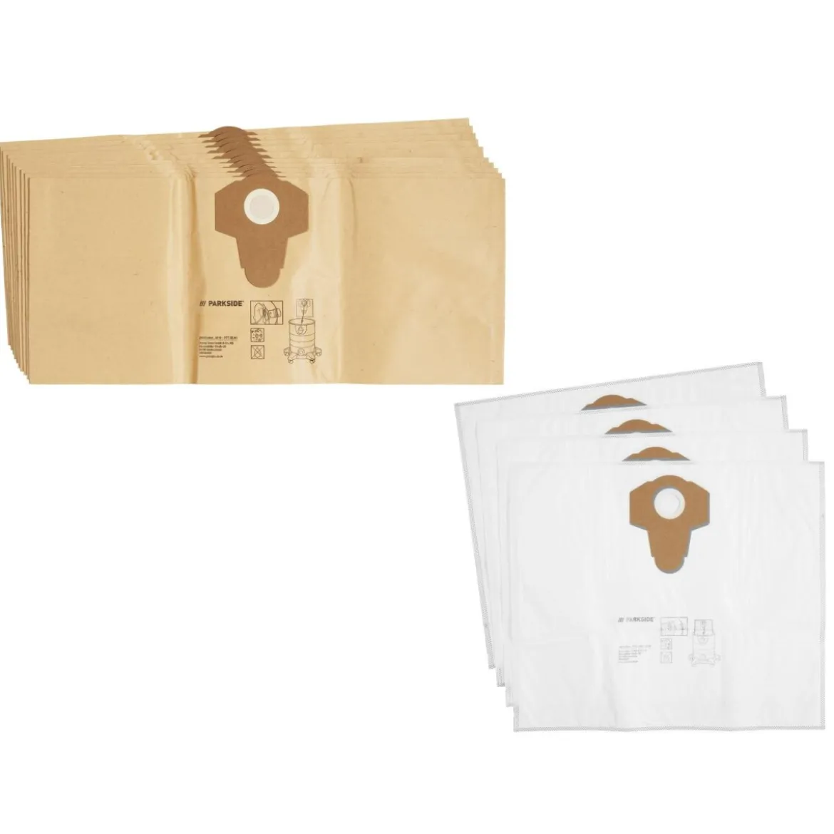 PARKSIDE® Filtertüten »PFT 30 A1 «, Vlies-Filtertüten »PVFT 30 A1« - B-Ware