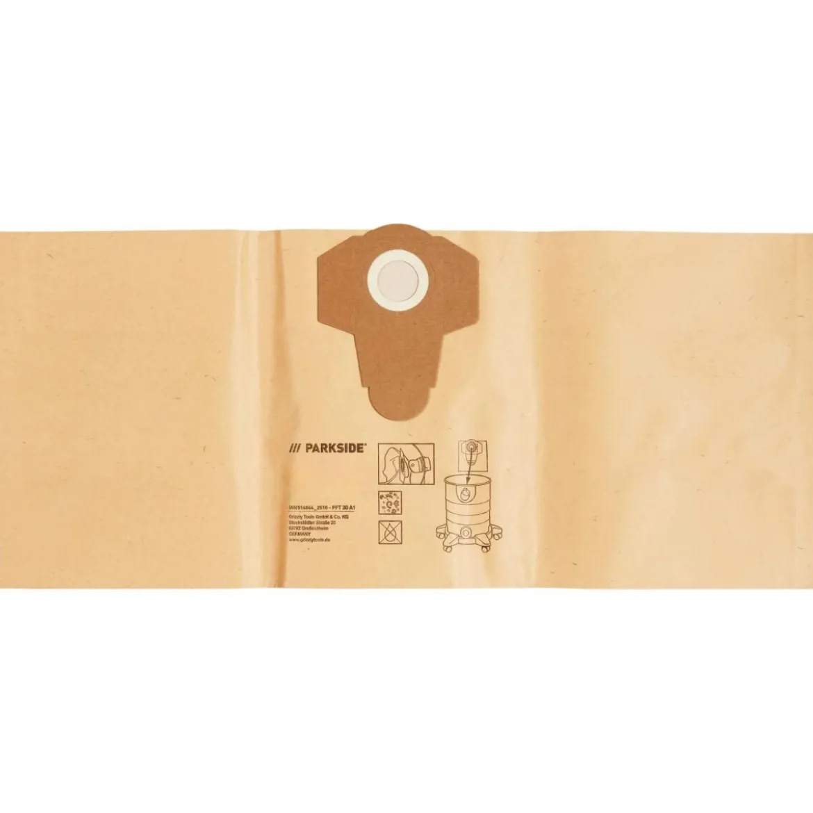 PARKSIDE® Filtertüten »PFT 30 A1 «, Vlies-Filtertüten »PVFT 30 A1« - B-Ware