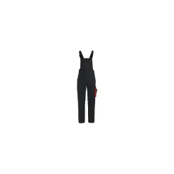 PARKSIDE® Herren-Latzhose mit Hosenträgern, M(48/50), schwarz - B-Ware neuwertig