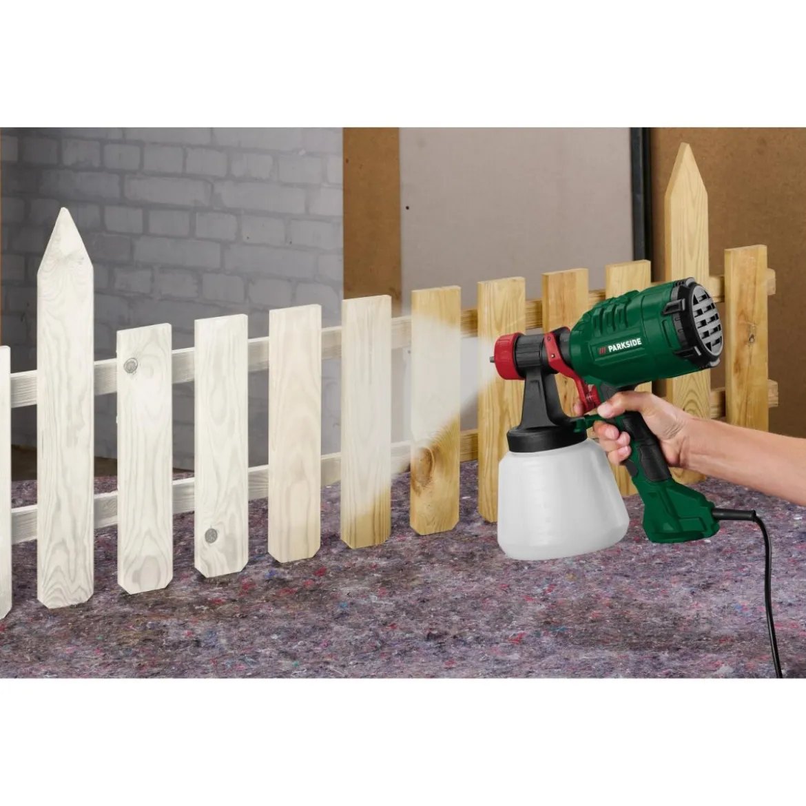 PARKSIDE® HVLP-Farbspritzpistole »PFS 450 B1« - B-Ware neuwertig