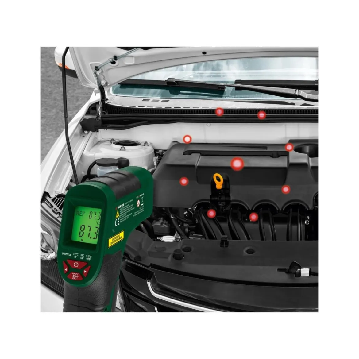 PARKSIDE® Infrarot-Temperaturmessgerät »PTI 380 C3« - B-Ware neuwertig