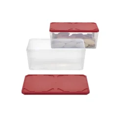 PARKSIDE® Kleinteilebox L, 2er-Set, mit separatem Deckel - B-Ware neuwertig