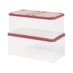 PARKSIDE® Kleinteilebox L, 2er-Set, mit separatem Deckel - B-Ware neuwertig