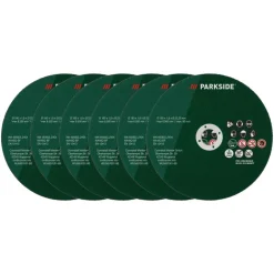 PARKSIDE® Metall-Trennscheiben / Edelstahl-Trennscheiben, Ø 180 mm, 6 Stück - B-Ware