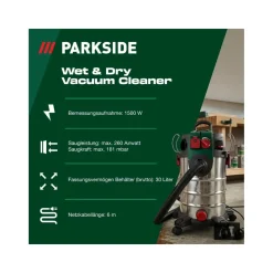 PARKSIDE® Nass-/ Trockensauger »PWD 30 C1« - B-Ware Transportschaden Kosmetisch