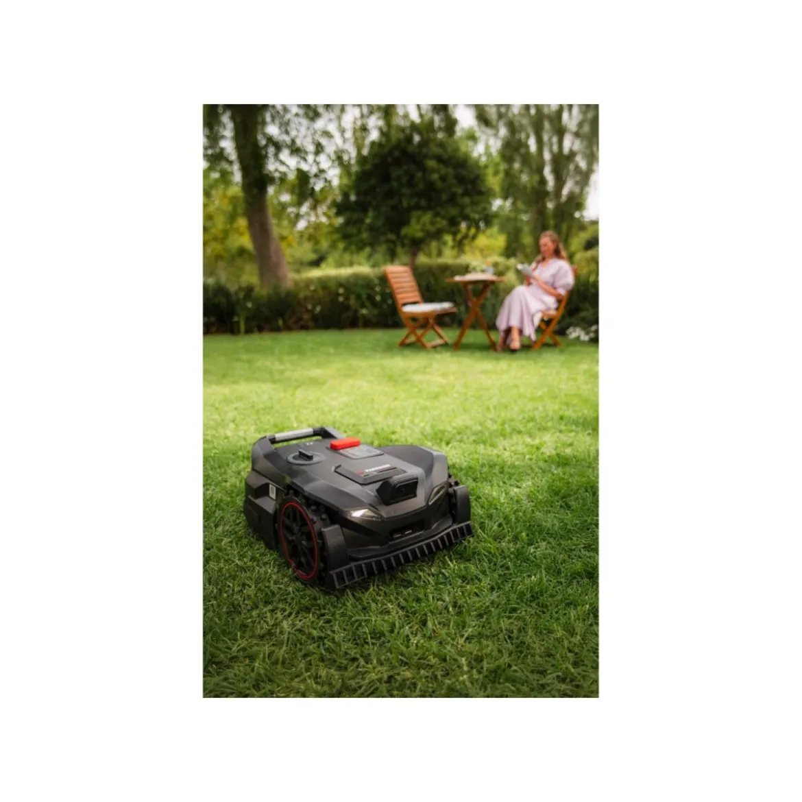 PARKSIDE PERFORMANCE® Akku-Mähroboter »PPAMR 1250 A1«, bis 1250 m² mit Akku, Ladestation und mit Kameraüberwachung ohne Begrenzungsdraht - B-Ware