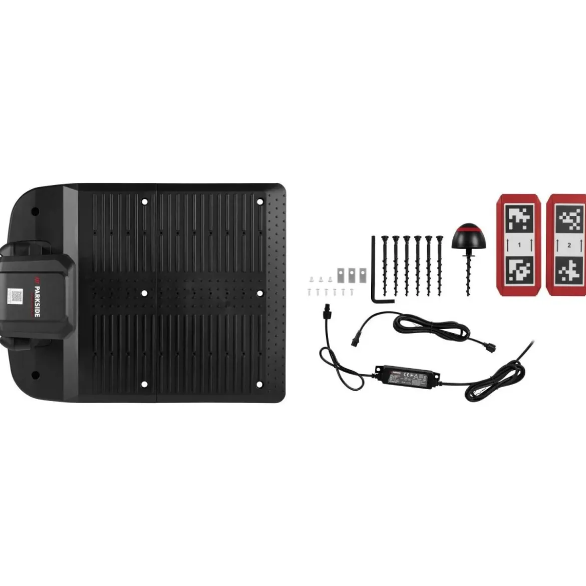 PARKSIDE PERFORMANCE® Akku-Mähroboter »PPAMR 1250 A1«, bis 1250 m² mit Akku, Ladestation und mit Kameraüberwachung ohne Begrenzungsdraht - B-Ware