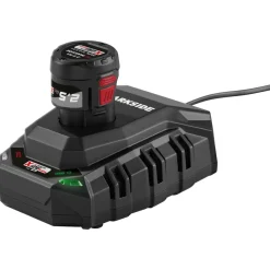 PARKSIDE PERFORMANCE® Akku 12 V / 2,5 Ah, PAPK 12 2.5 B1“ und Ladegerät 6 A, PLGK 12 6.0 B1 - B-Ware sehr gut