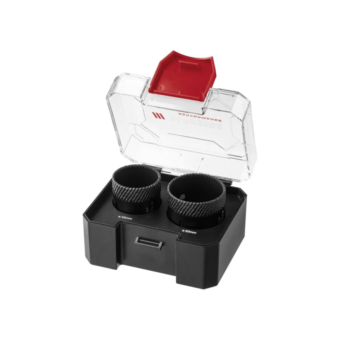PARKSIDE PERFORMANCE® Diamant-Bohrkronen / Diamant-Bohrkrone, 5 Stück / 4 Stück / 2 Stück / 1 Stück (ø 45, 53 mm) - B-Ware neuwertig