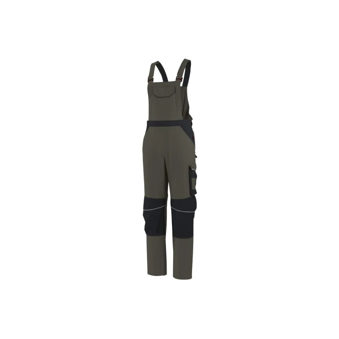 PARKSIDE PERFORMANCE® Herren Arbeitslatzhose, 48, grün - B-Ware neuwertig