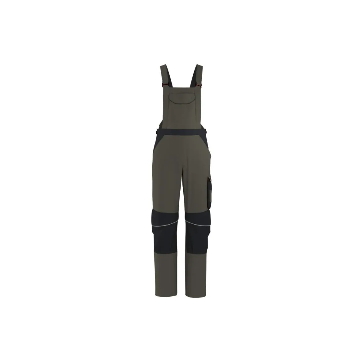 PARKSIDE PERFORMANCE® Herren Arbeitslatzhose, 52, grün - B-Ware neuwertig