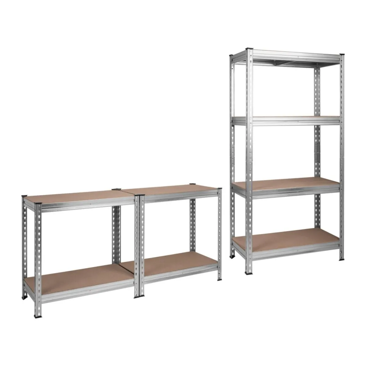 PARKSIDE PERFORMANCE® Schwerlastregal, verzinkter Stahl, B 200 x H 100 x T 50 cm - B-Ware neuwertig