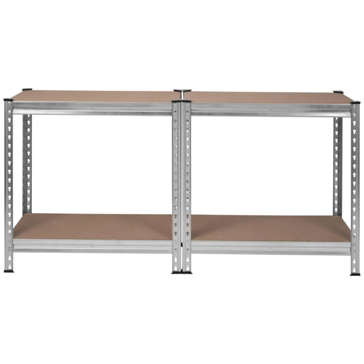 PARKSIDE PERFORMANCE® Schwerlastregal, verzinkter Stahl, B 200 x H 100 x T 50 cm - B-Ware neuwertig